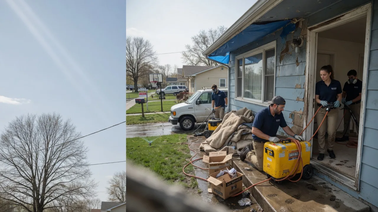Basement Flood Cleanup in Schell City, MO near me